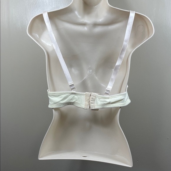 Paris Pink Golden Edition Bra 40/90D White Floral Lace Style PB9149P - Picture 6 of 12